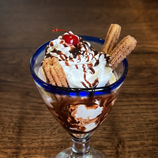 Mexican Churros with Ice Cream