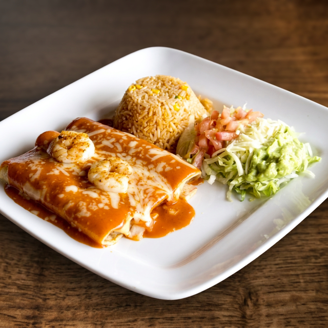 Enchiladas Vallarta.