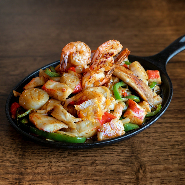 Shrimp Fajitas.